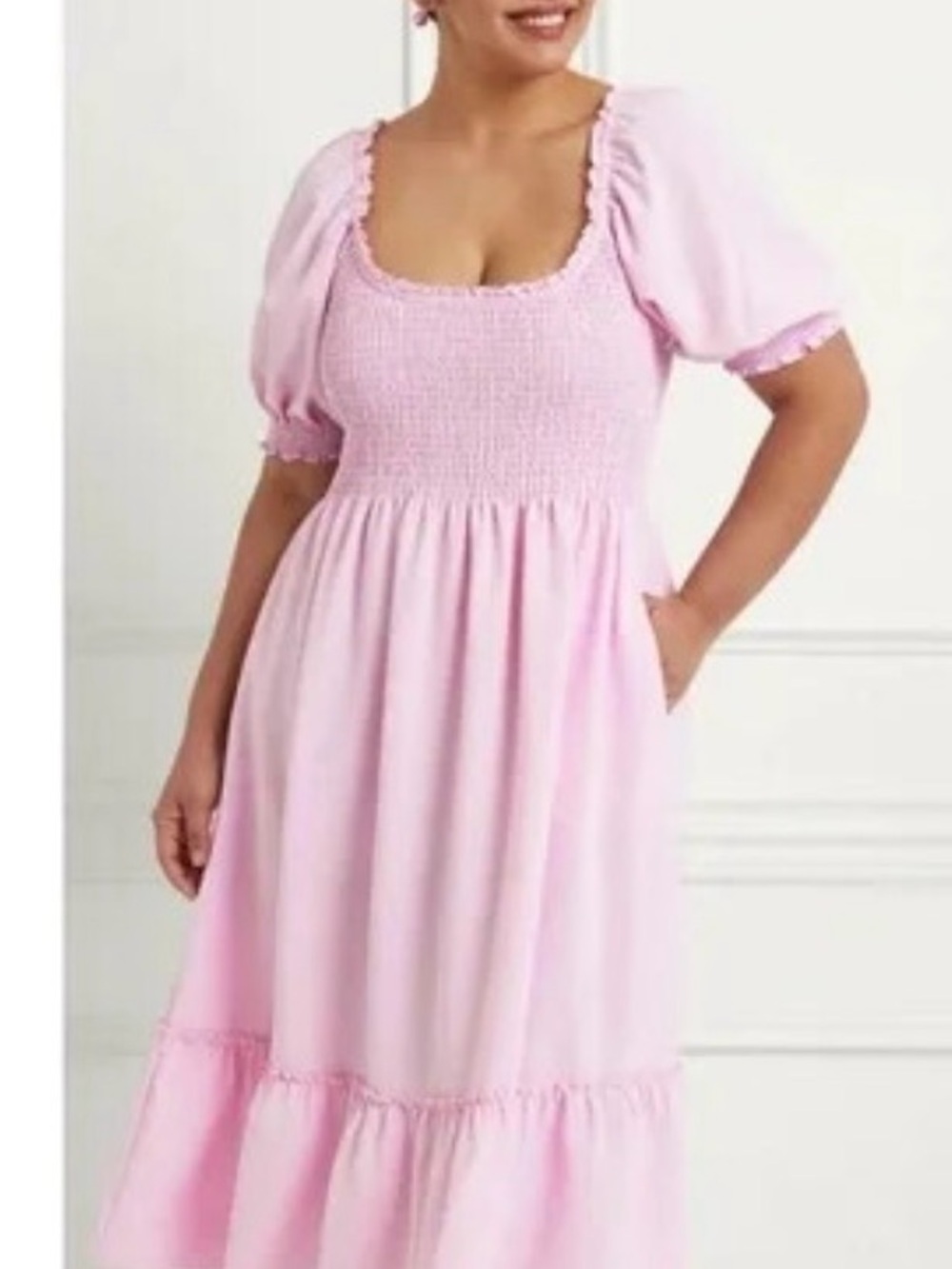 Hill House Louisa Pink Dress